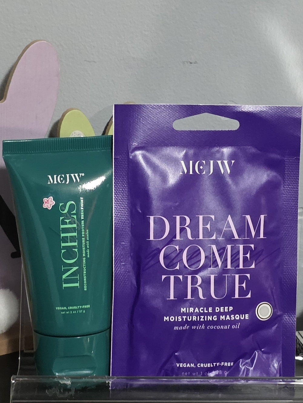 MCJW Dream Come True Moisturizing Masque & Inches Tube - Purple & Teal